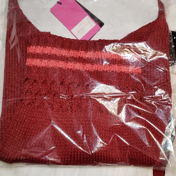 Red mesh Save The Queen top - Picture 11 of 12